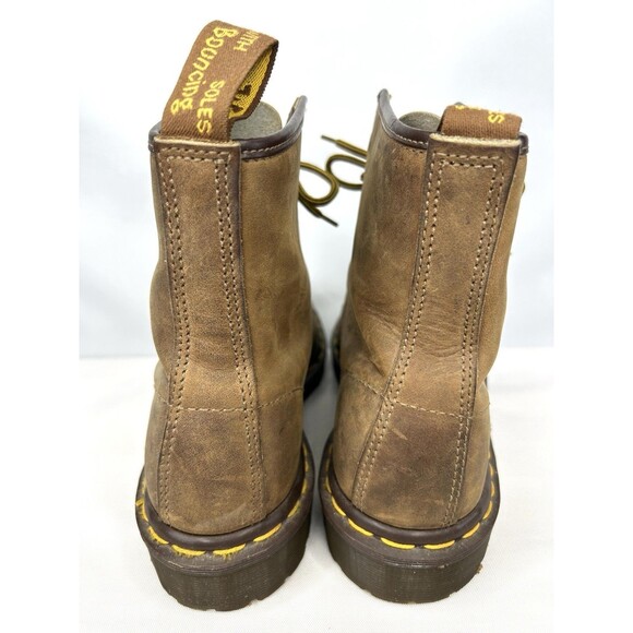 Vintage Dr Martens 1460 Boots 8 Eye Brown Men’s 6 UK 8 US Y2K - Picture 7 of 11